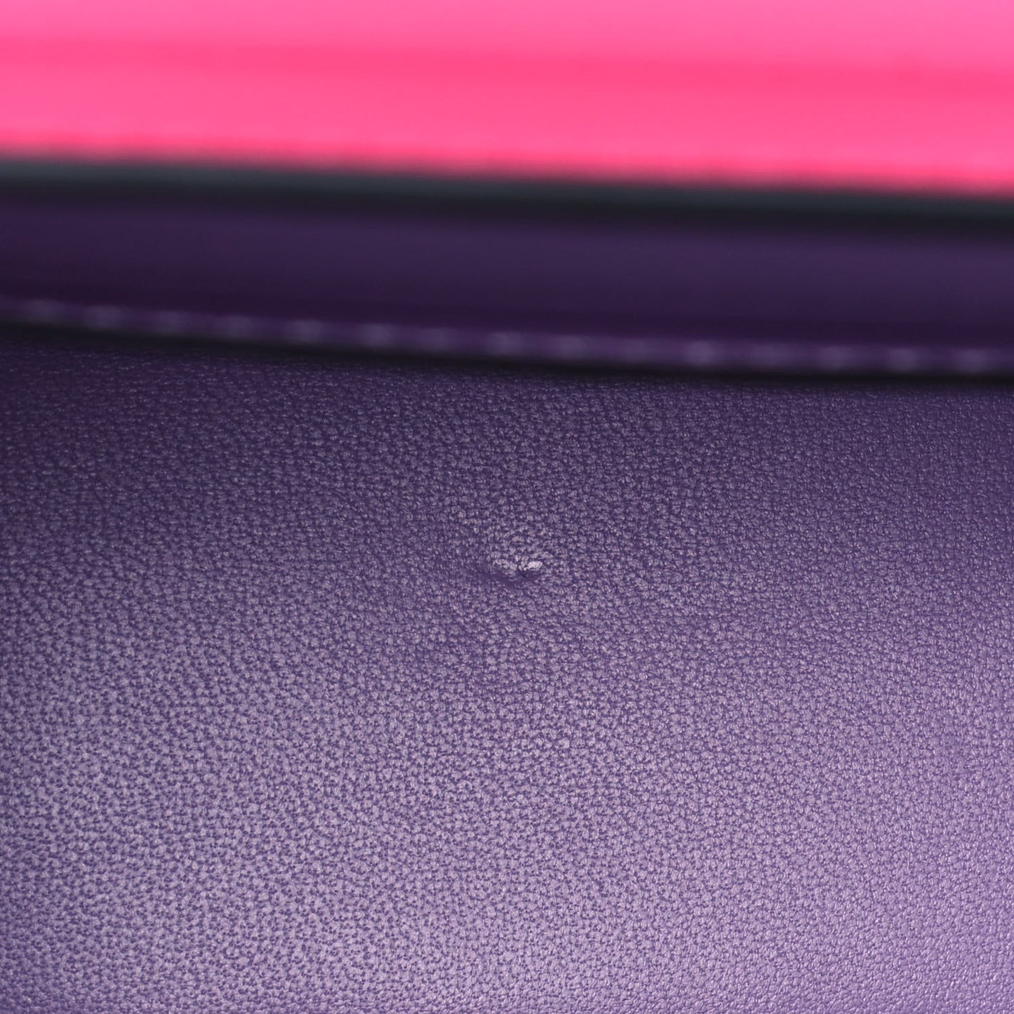 Grained Calfskin Small La Medusa Top Handle Bag Fuchsia