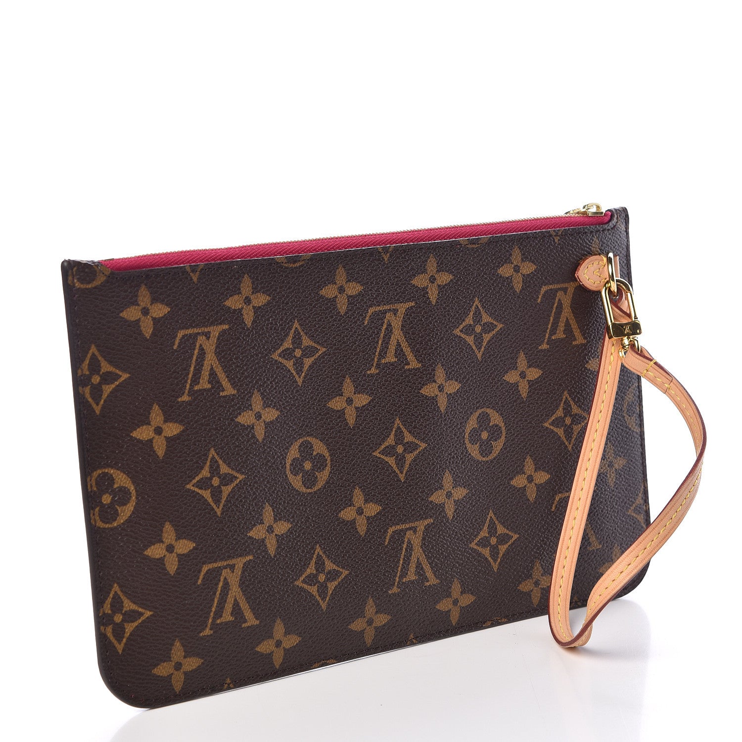 Louis Vuitton Monogram Neverfull MM GM Pochette Pivoine 3 of 9