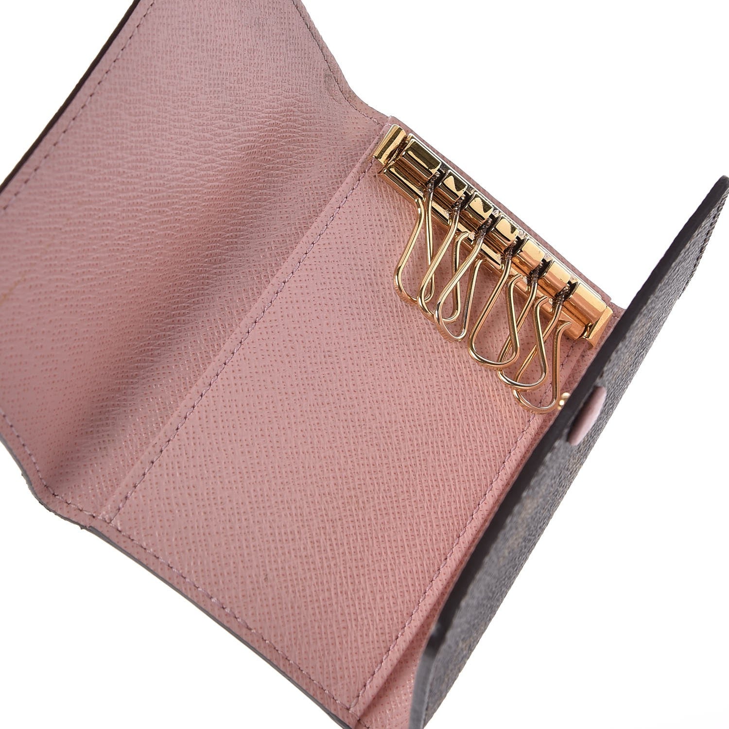 Louis Vuitton Monogram Multicles 6 Key Holder Rose Ballerine 15 of 20