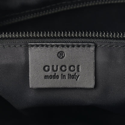 Gucci GG Supreme Monogram Web Messenger Bag Black 6 of 16