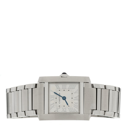 Cartier Stainless Steel 21mm Tank Francaise Quartz Watch Silver 2 of 5