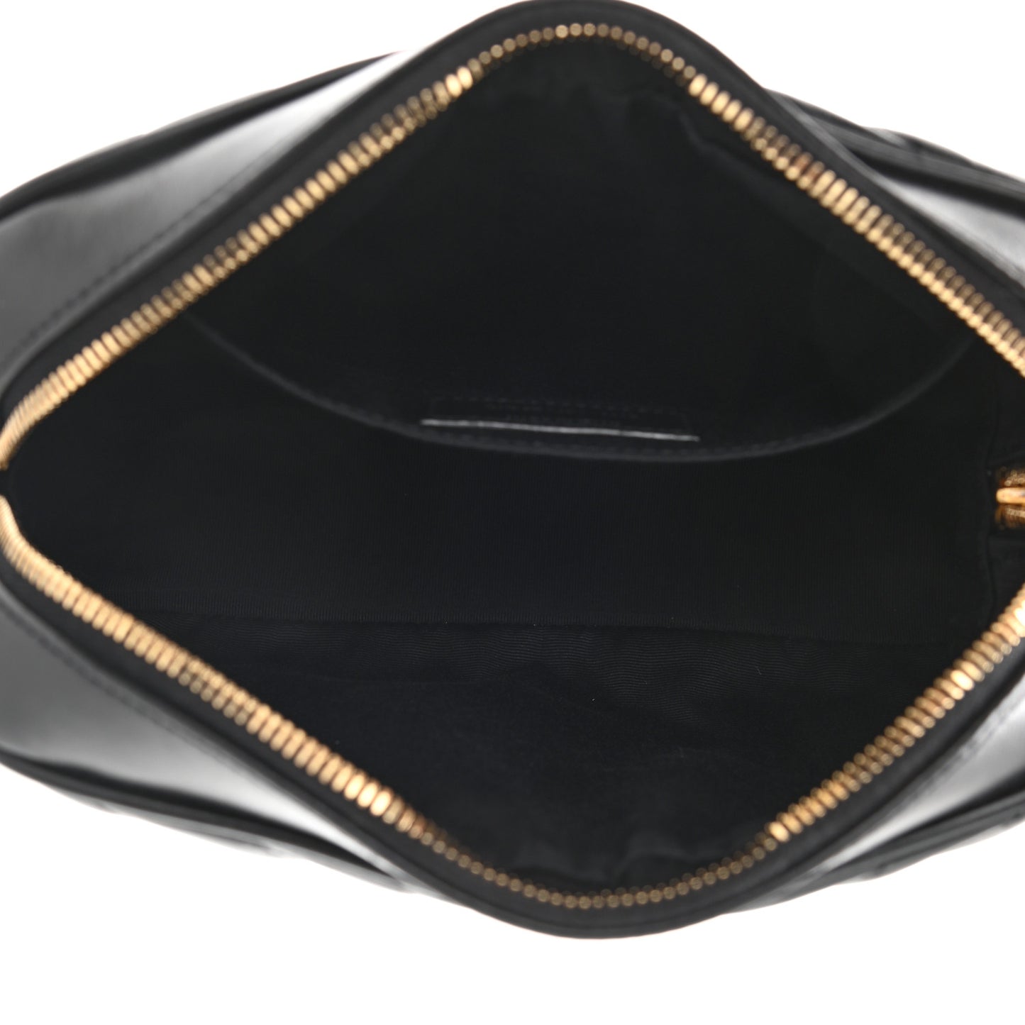 Calfskin Matelasse Monogram Lou Camera Bag Black