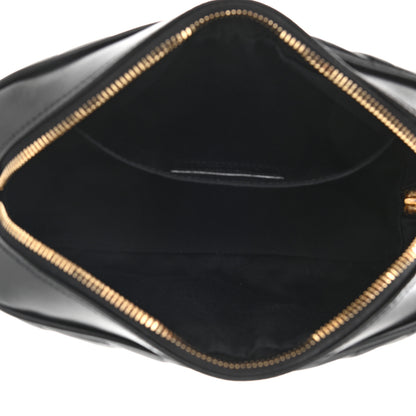 Saint Laurent Calfskin Matelasse Monogram Lou Camera Bag Black 5 of 10