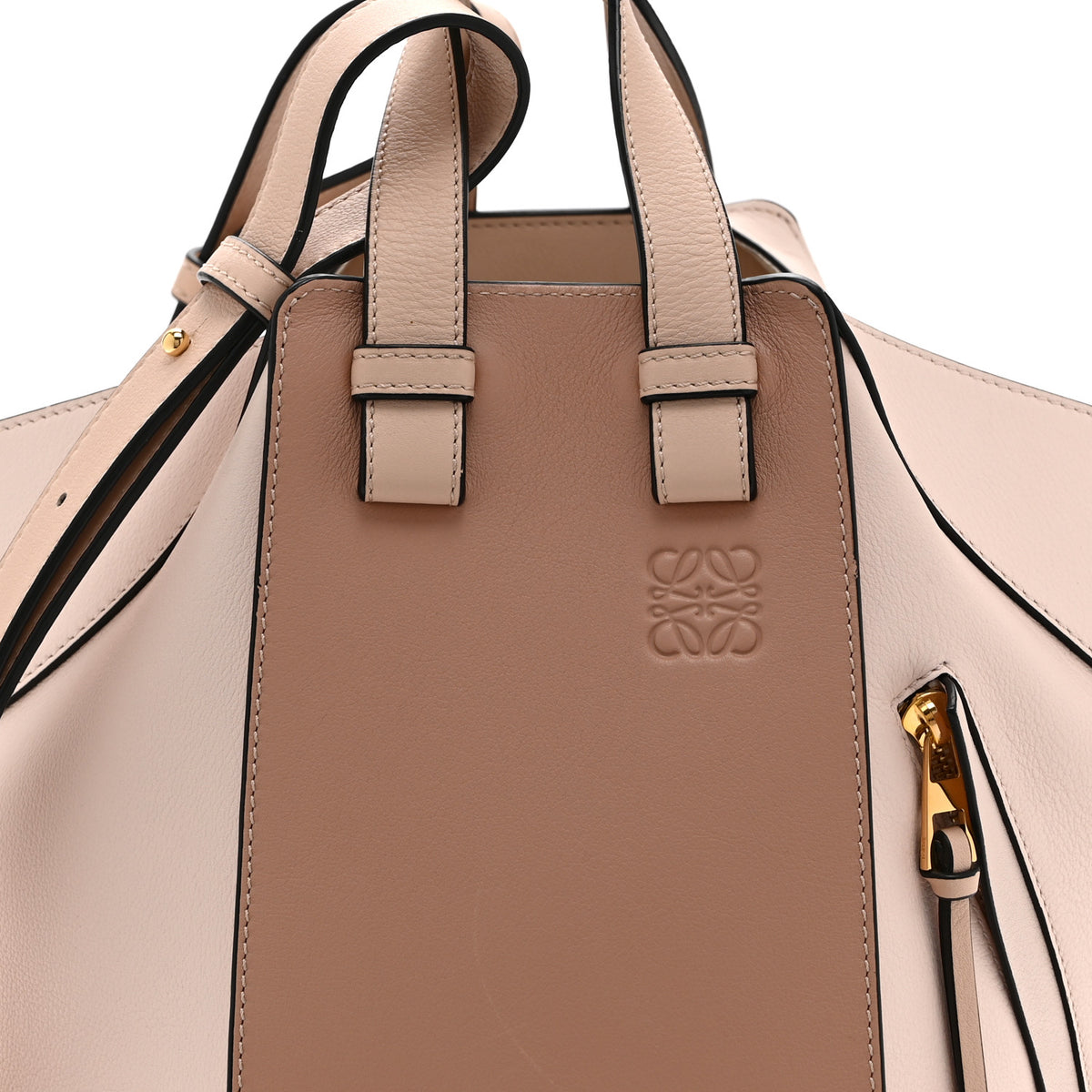 Loewe Calfskin Small Hammock Shoulder Bag Blush Multicolor 8 of 10