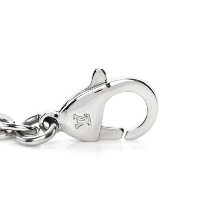 Louis Vuitton Felicie Chain Long Shoulder Strap Silver 3 of 3