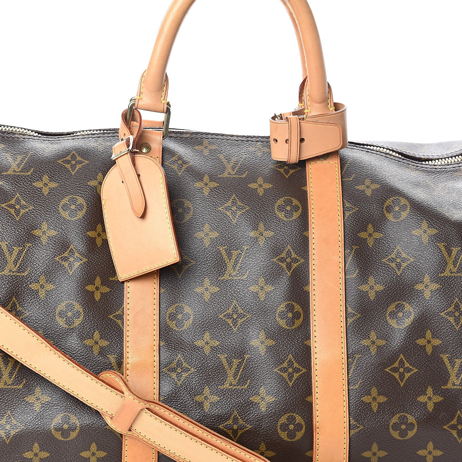 Louis Vuitton Monogram Keepall Bandouliere 55 8 of 13