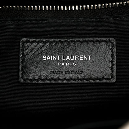 Saint Laurent Lambskin Quilted Toy Loulou Puffer Monogram Chain Satchel Crema Soft 6 of 20