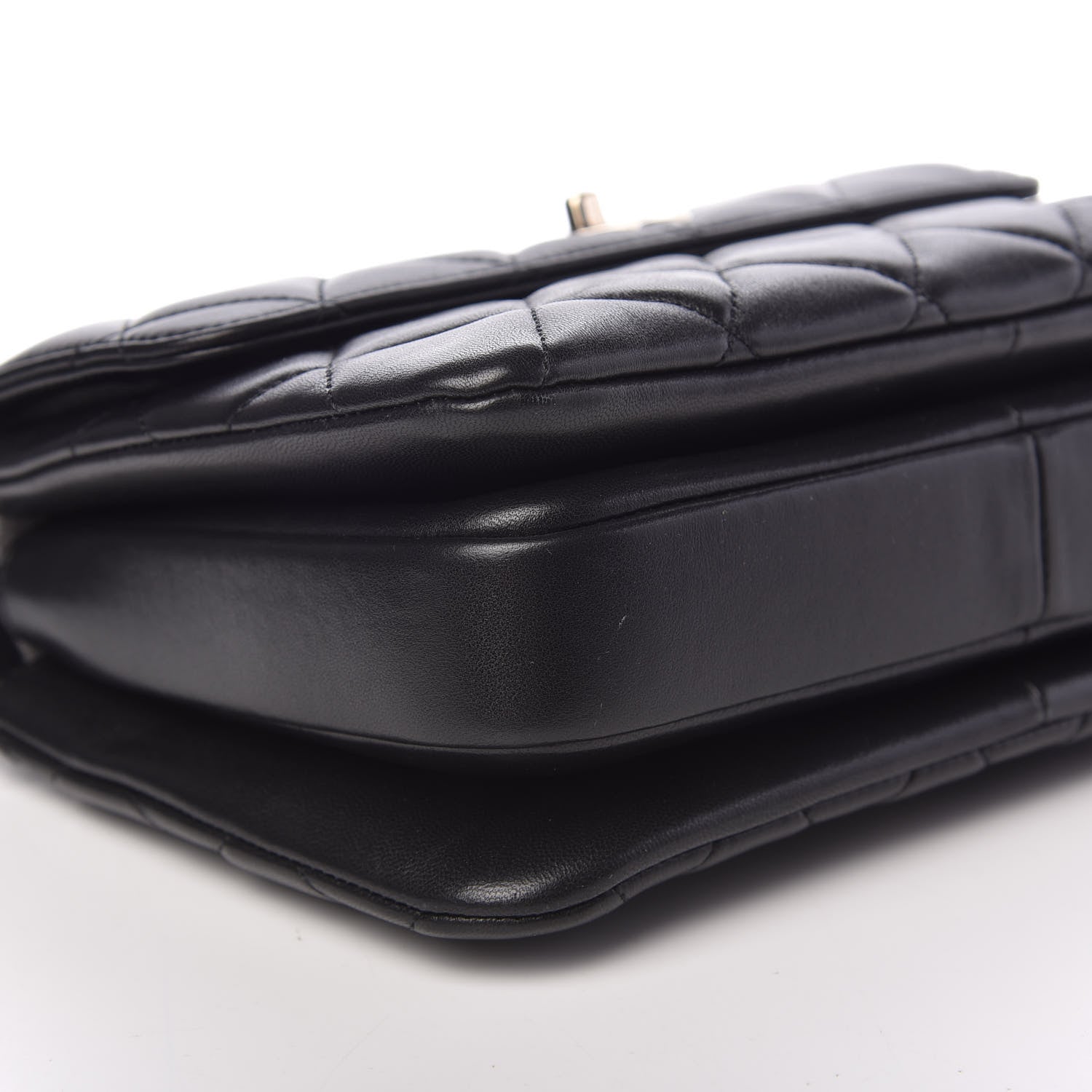Chanel Lambskin Quilted Small Trendy CC Dual Handle Flap Bag Black 9 of 12