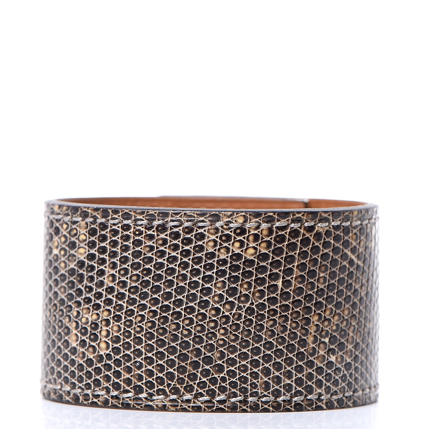 Hermes Lizard Kelly Dog Cuff Ombre 3 of 5