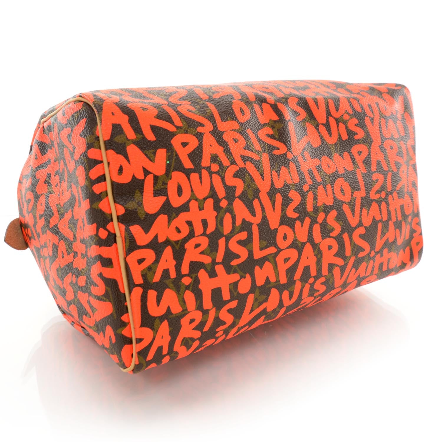 Louis Vuitton Monogram Graffiti Speedy 30 Orange 4 of 7