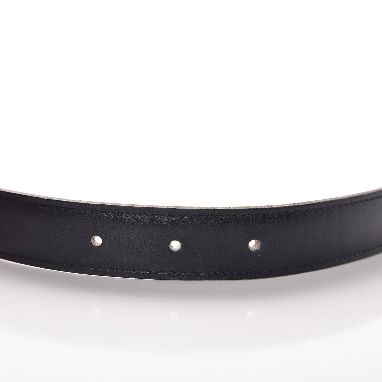 Box Courchevel 24mm Constance Belt 80 Black Gold