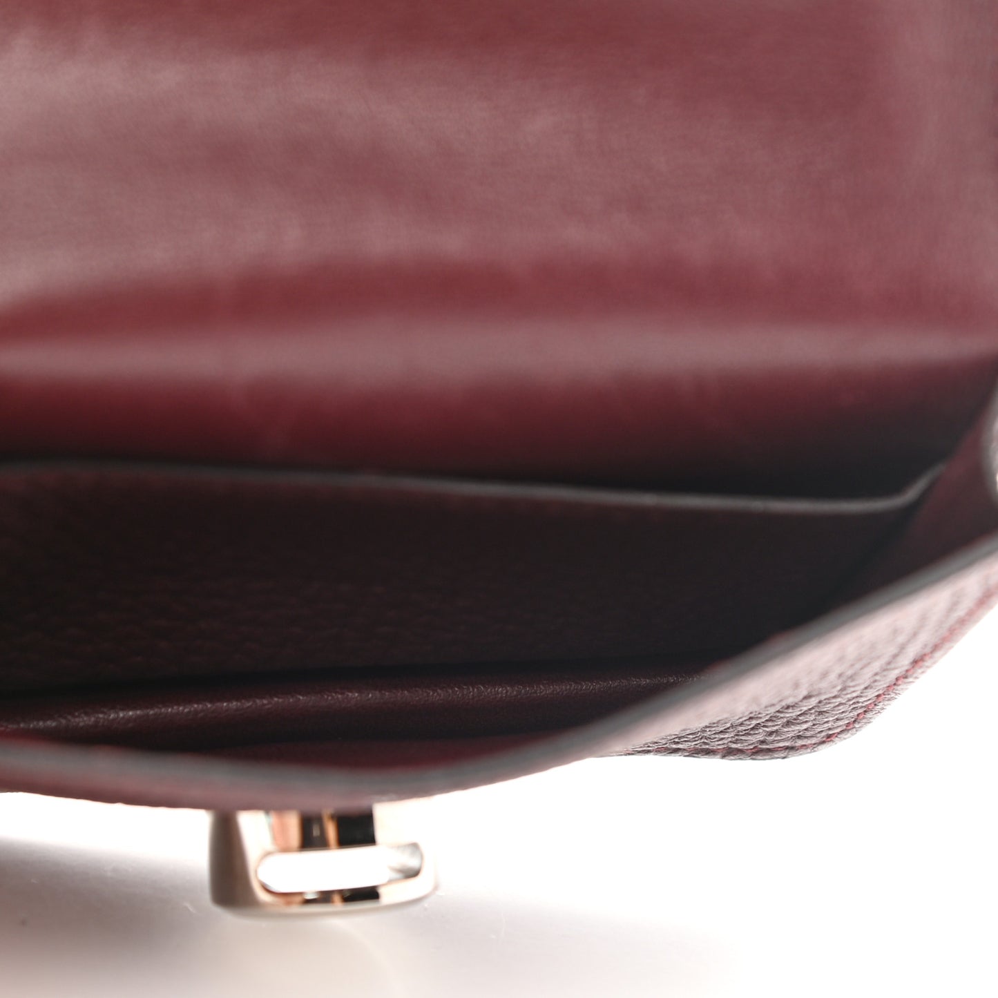 Togo Dogon Card Case Key Holder Bordeaux