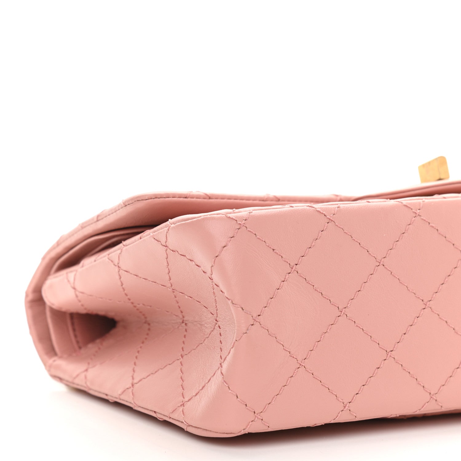 Chanel Aged Calfskin Quilted 2.55 Reissue 225 Flap Pink 9 of 11