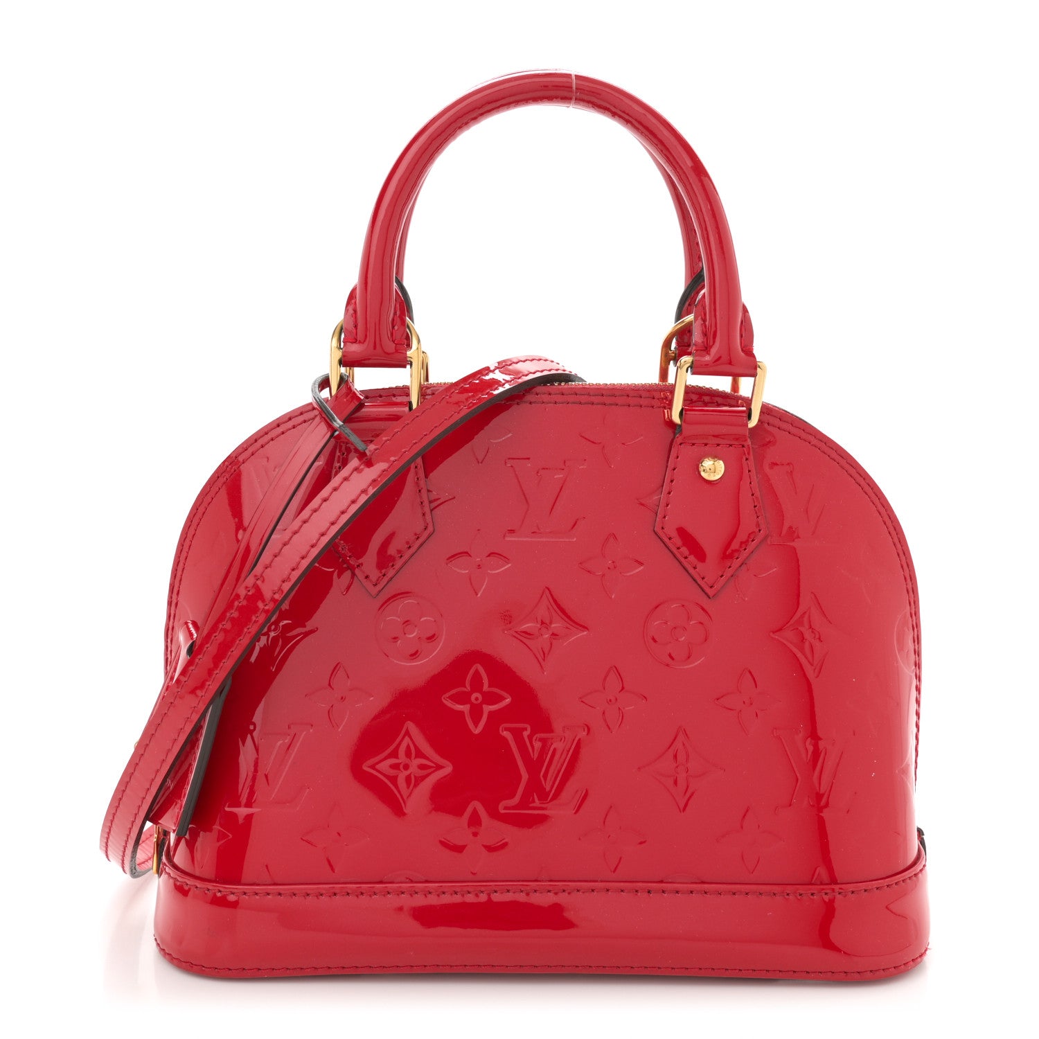 Louis Vuitton Vernis Alma BB Cherry 1 of 13