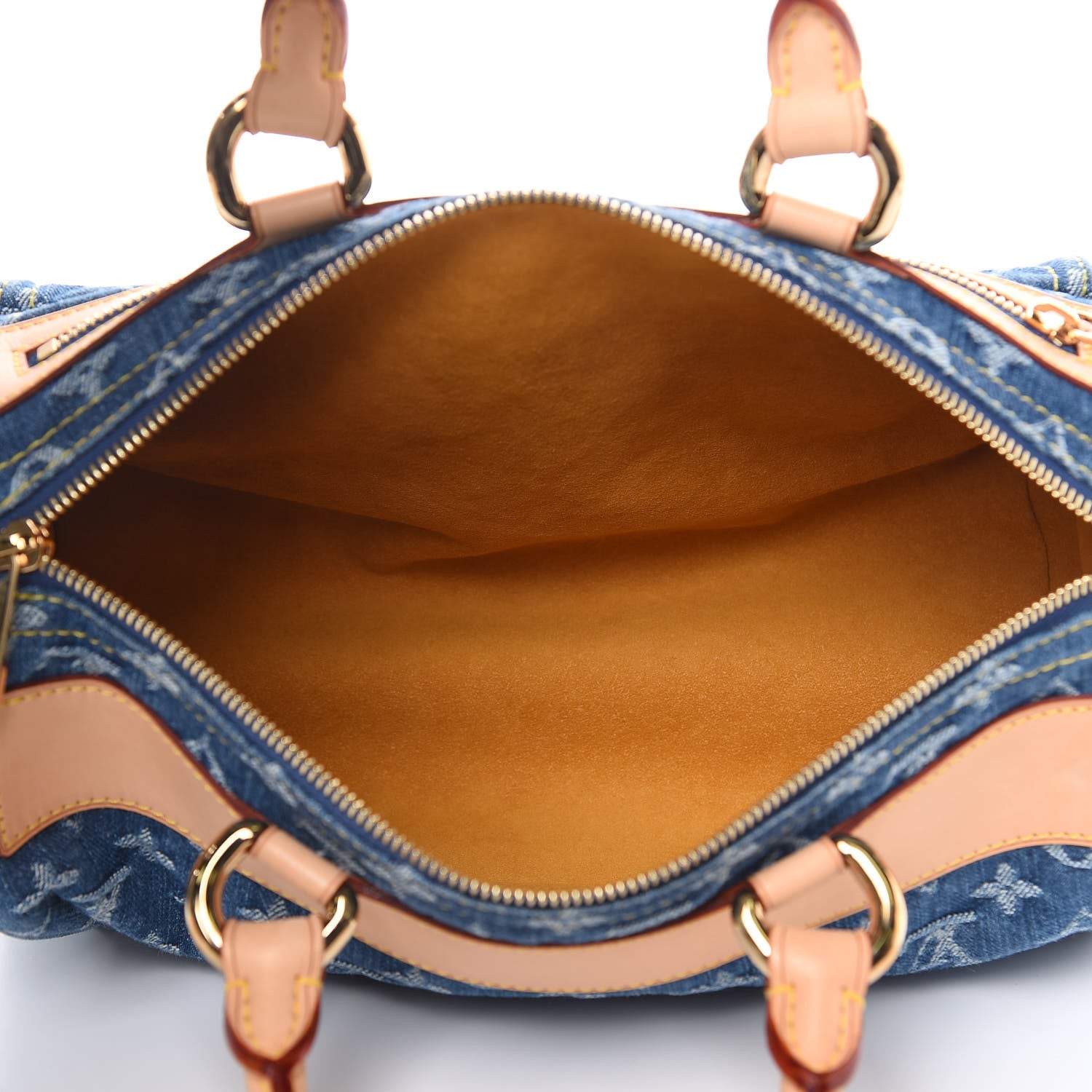 Louis Vuitton Monogram Denim Neo Speedy Blue 5 of 11