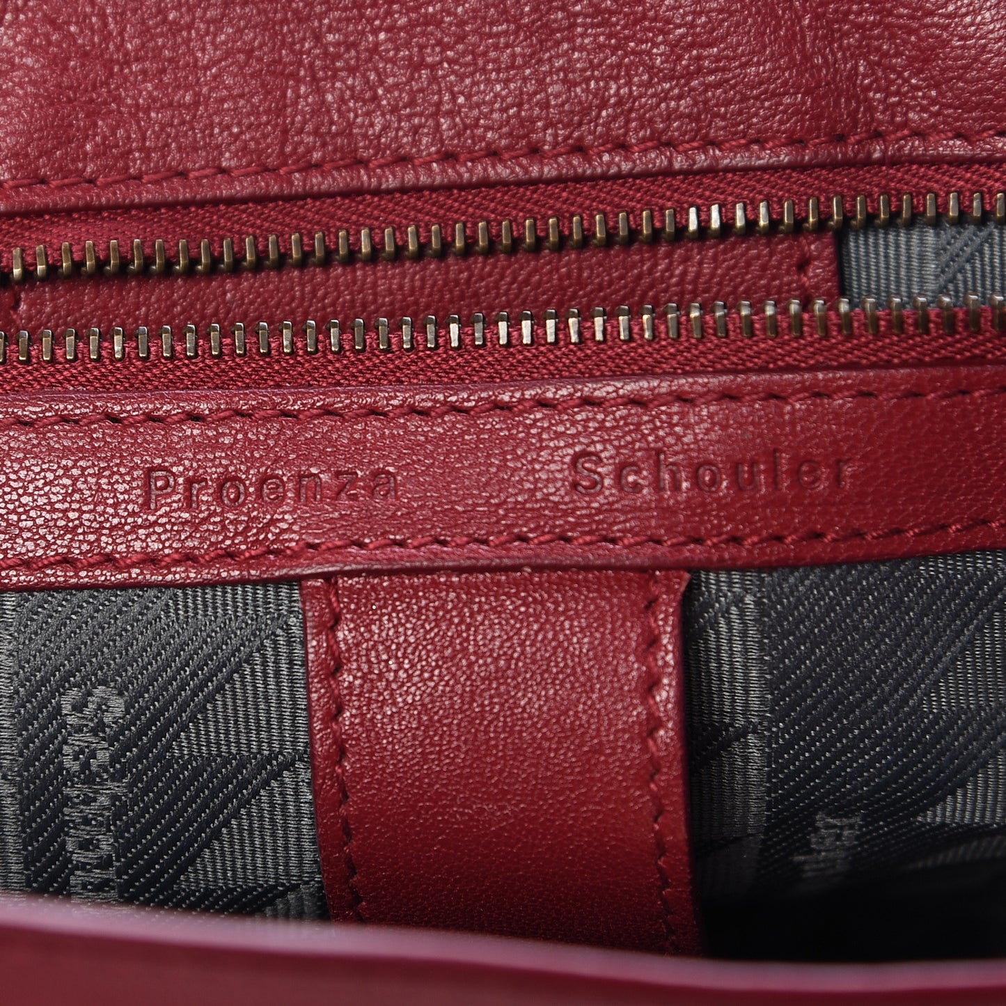 Lambskin Medium PS1 Satchel Chianti