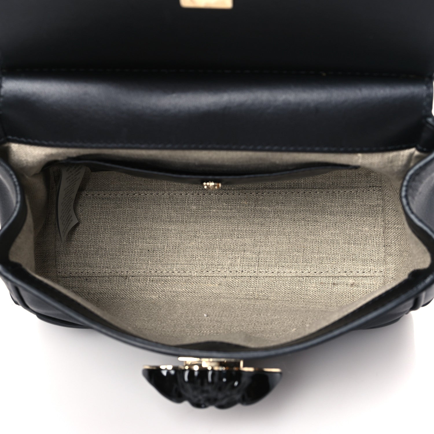 Versace Calfskin Palazzo Empire Crossbody Black 5 of 8
