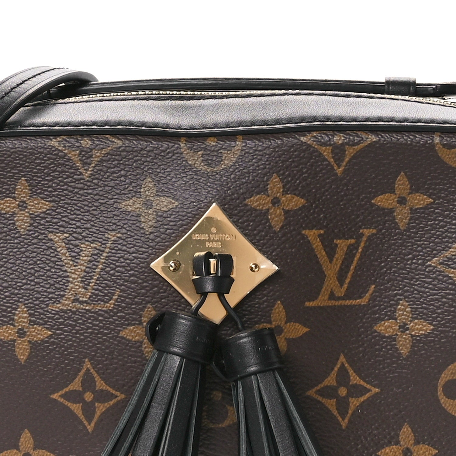 Louis Vuitton Monogram Saintonge Black 8 of 10