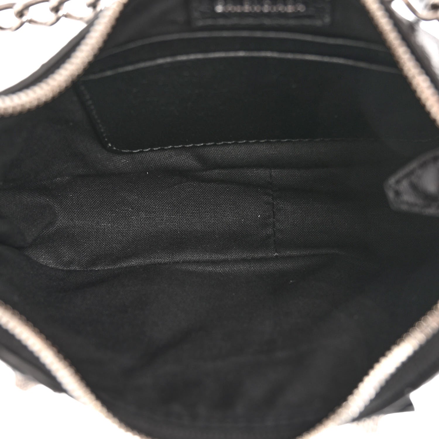 Balenciaga Agneau Arena Le Cagole Mini Purse With Chain Black 5 of 9