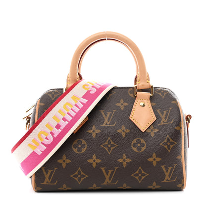 Louis Vuitton Monogram Speedy Bandouliere 20 Fuchsia 1 of 8