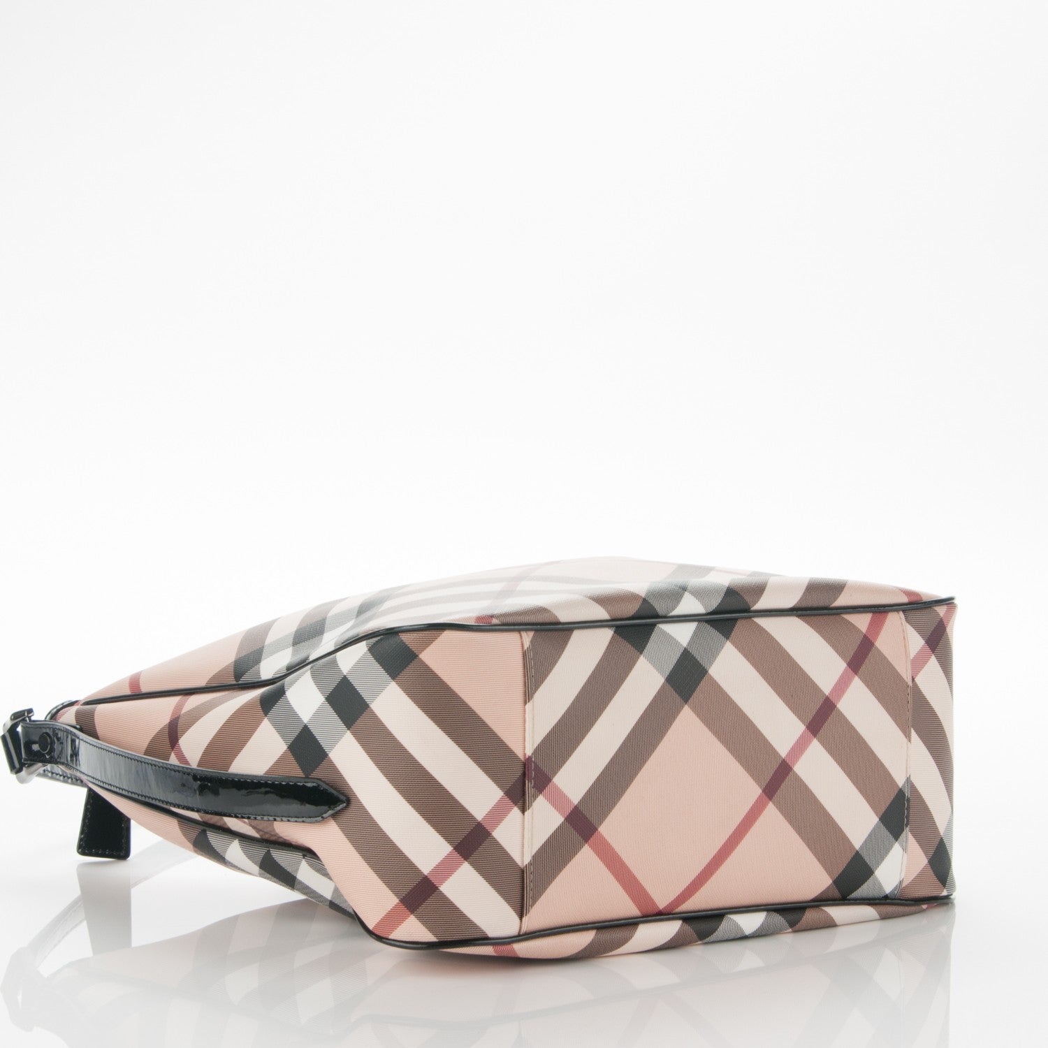 Burberry Nova Check Medium Moore Hobo Black 4 of 9