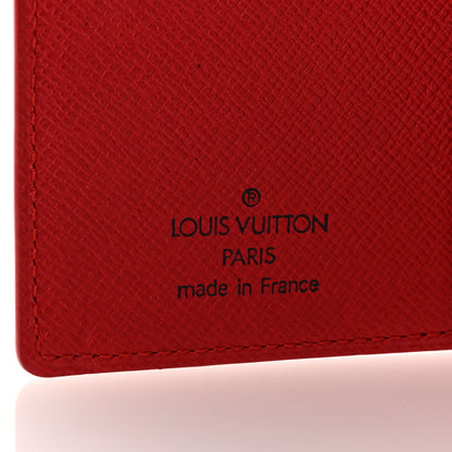Louis Vuitton Epi Mini Agenda Cover Castillan Red 6 of 6