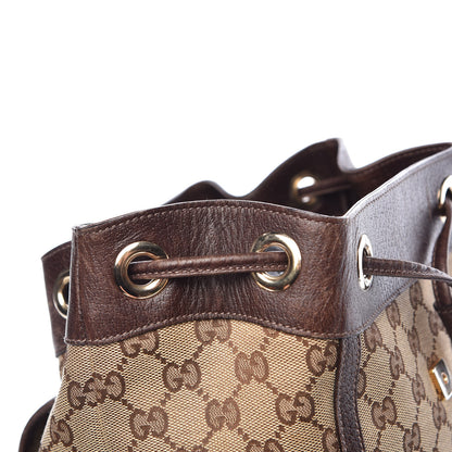 Gucci GG Monogram Flap Backpack Brown 10 of 19
