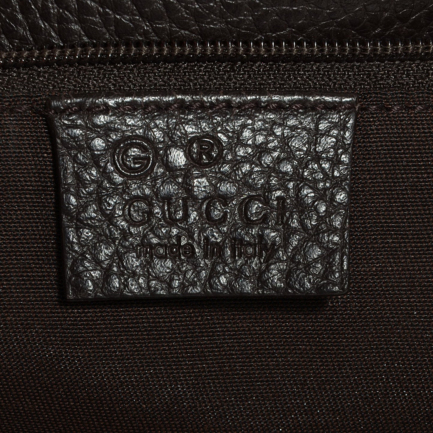Canvas Monogram Gifford Shopping Tote Brown