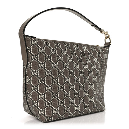 Gucci GG Shadow Monogram Super Mini Ophidia Shoulder Bag Taupe 3 of 18