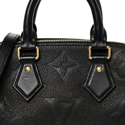 Louis Vuitton Empreinte Monogram Giant Speedy Bandouliere 20 Black 8 of 10