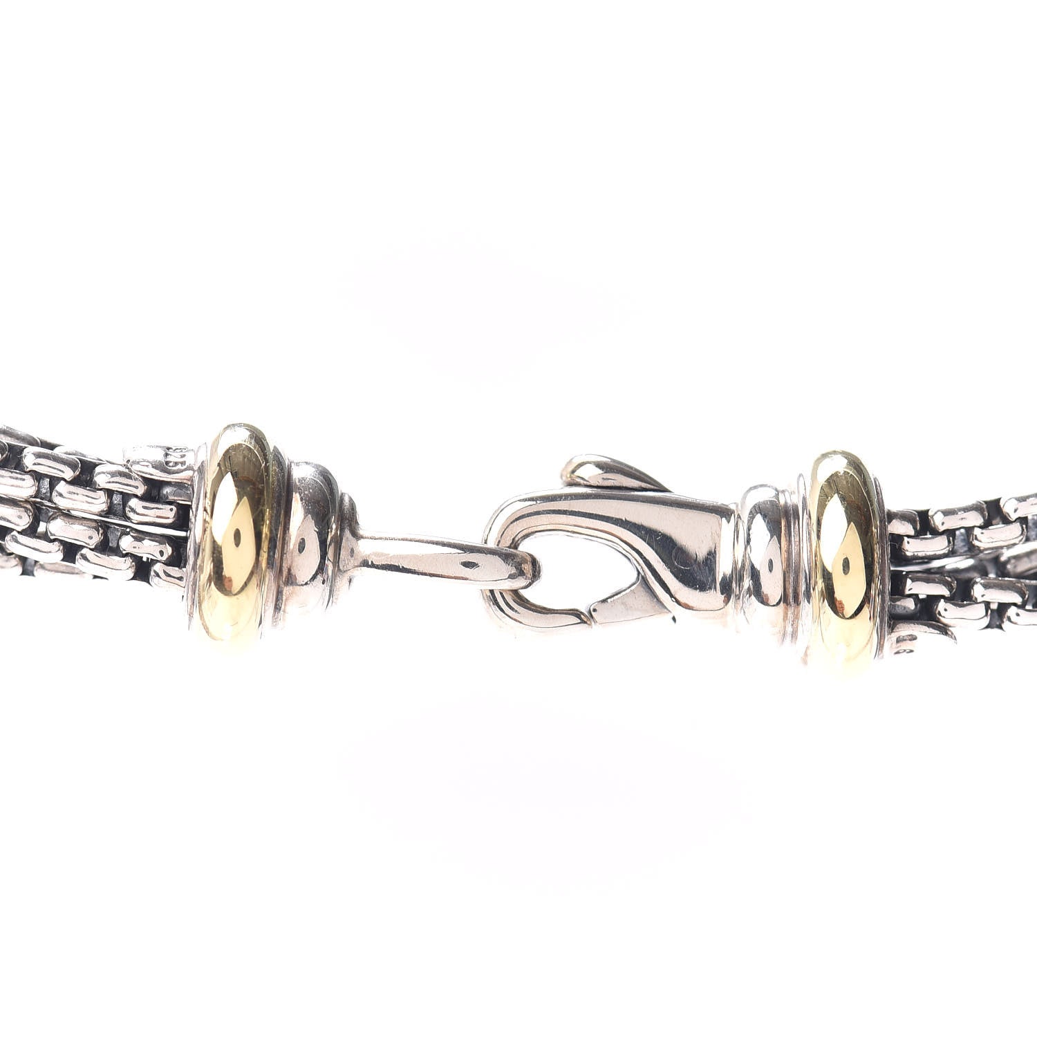 David Yurman Sterling Silver Diamond Prasiolite Multi Strand 20mm Albion Pendant Necklace 4 of 4