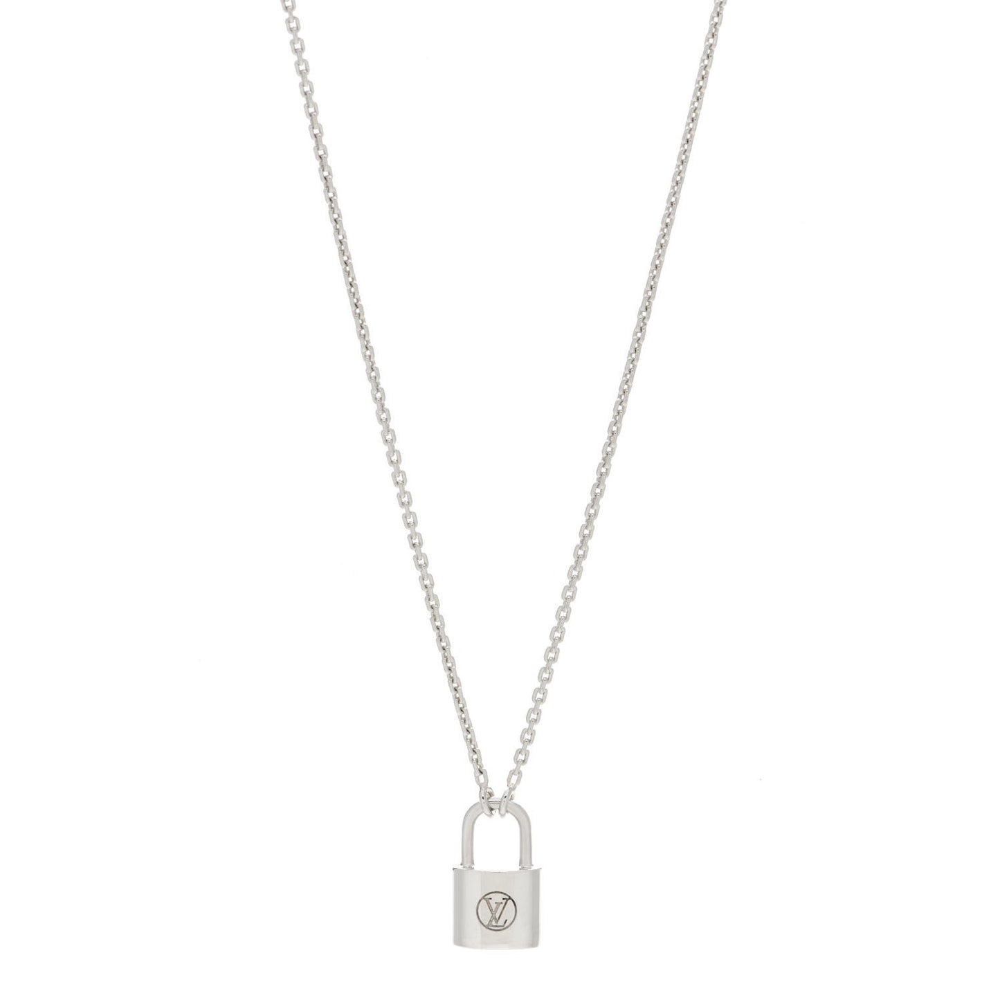 Sterling Silver Lockit Necklace