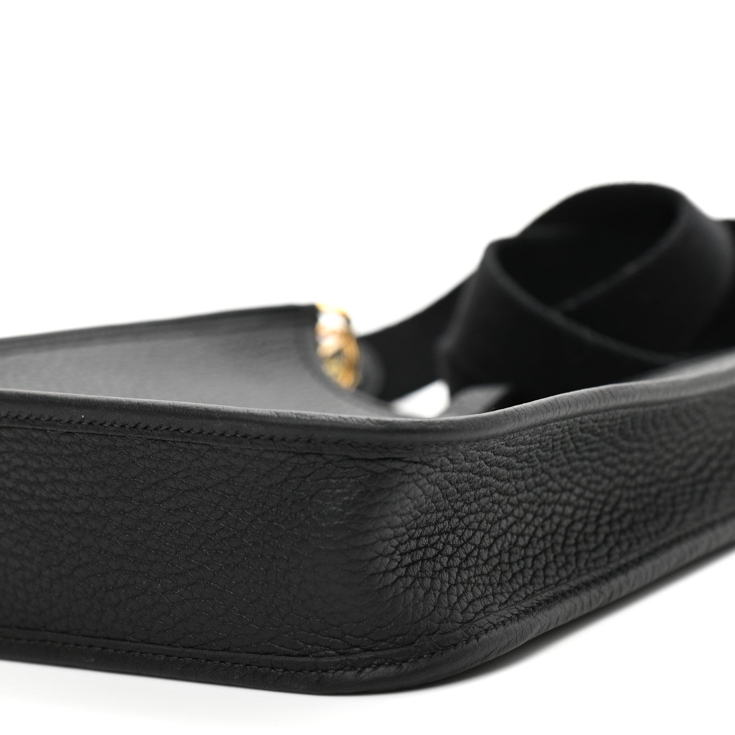 Hermes Taurillon Clemence Evelyne TPM Black 10 of 10