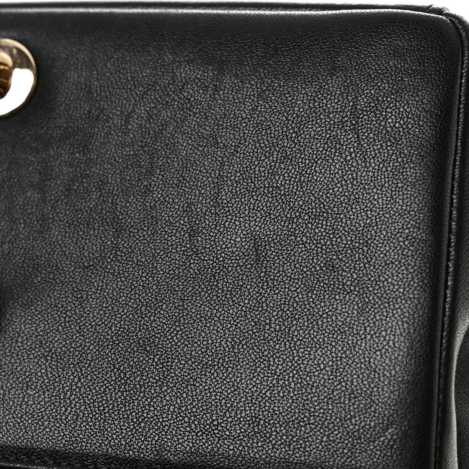 Chanel Sheepskin Chevron Quilted Small Vintage Mademoiselle Flap Black 15 of 16