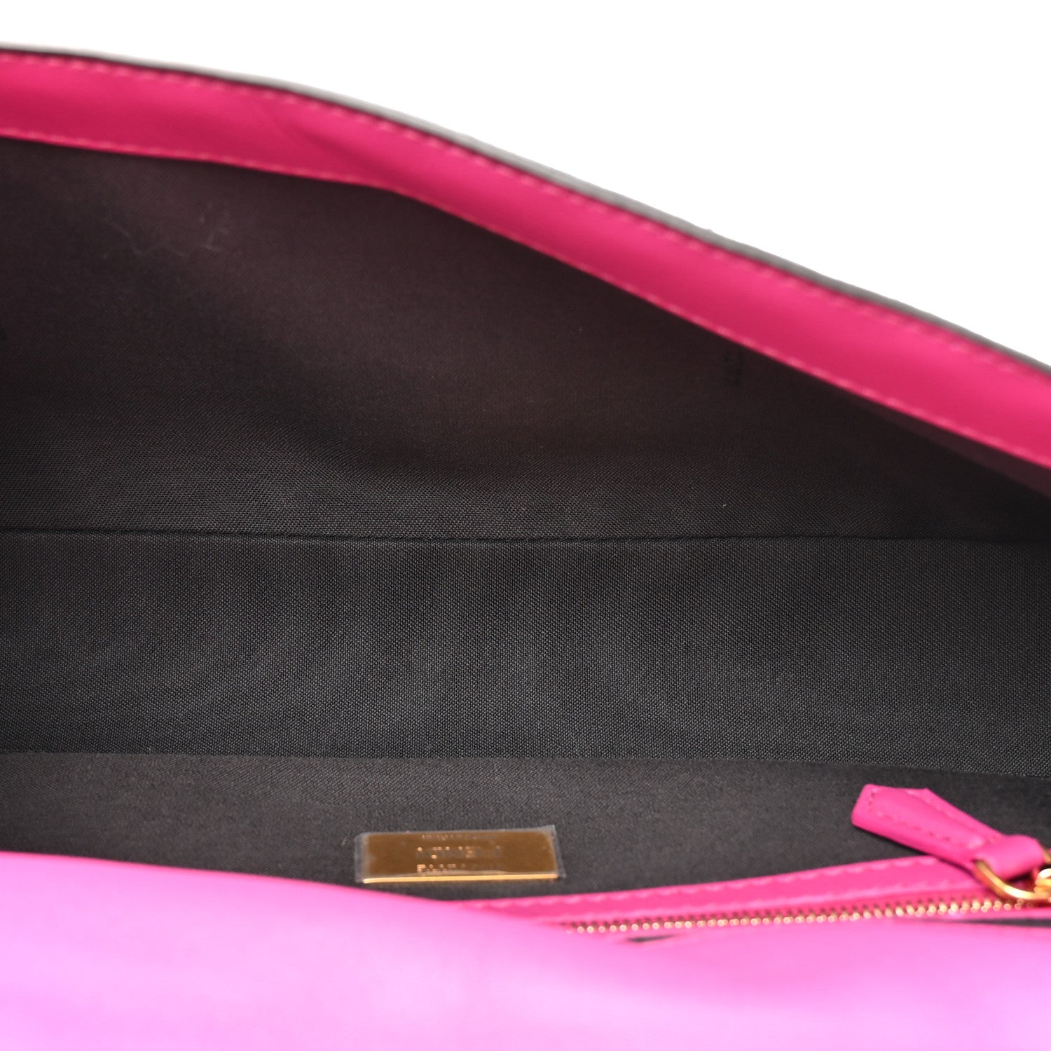 Fendi Nappa FF 1974 Embossed Baguette Ciclamino Pilar 5 of 11