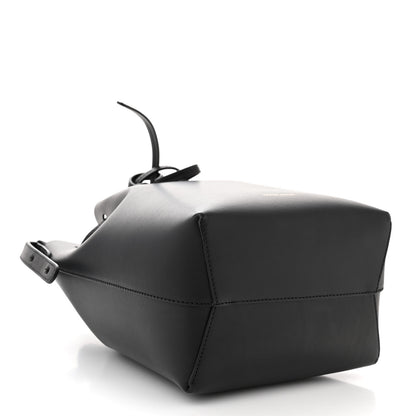Mansur Gavriel Calfskin Mini Bucket Bag Black Flamma 4 of 10