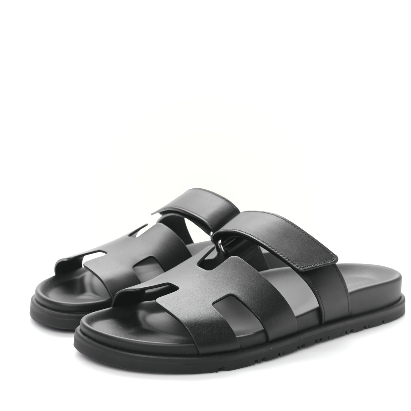 Calfskin Womens Chypre Sandals 40 Black