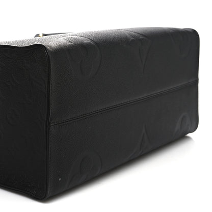 Louis Vuitton Empreinte Monogram Giant Onthego GM Black 8 of 11