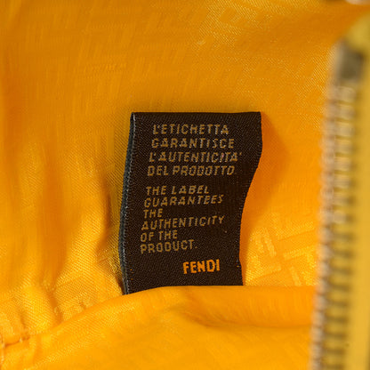Fendi Zucca Spalmati Pochette Tobacco Giallo 8 of 9