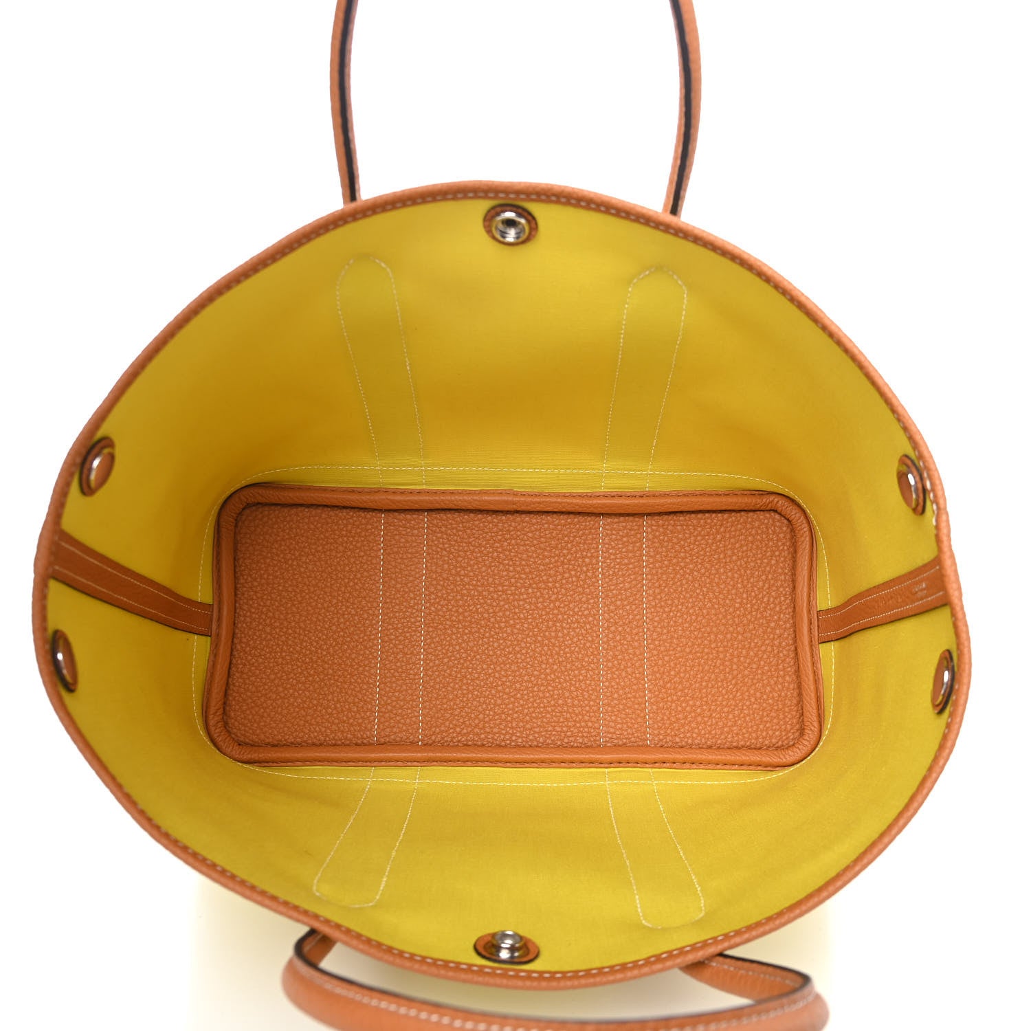 Hermes Toile Officier Negonda Garden Party 30 TPM Lime Toffee 4 of 4