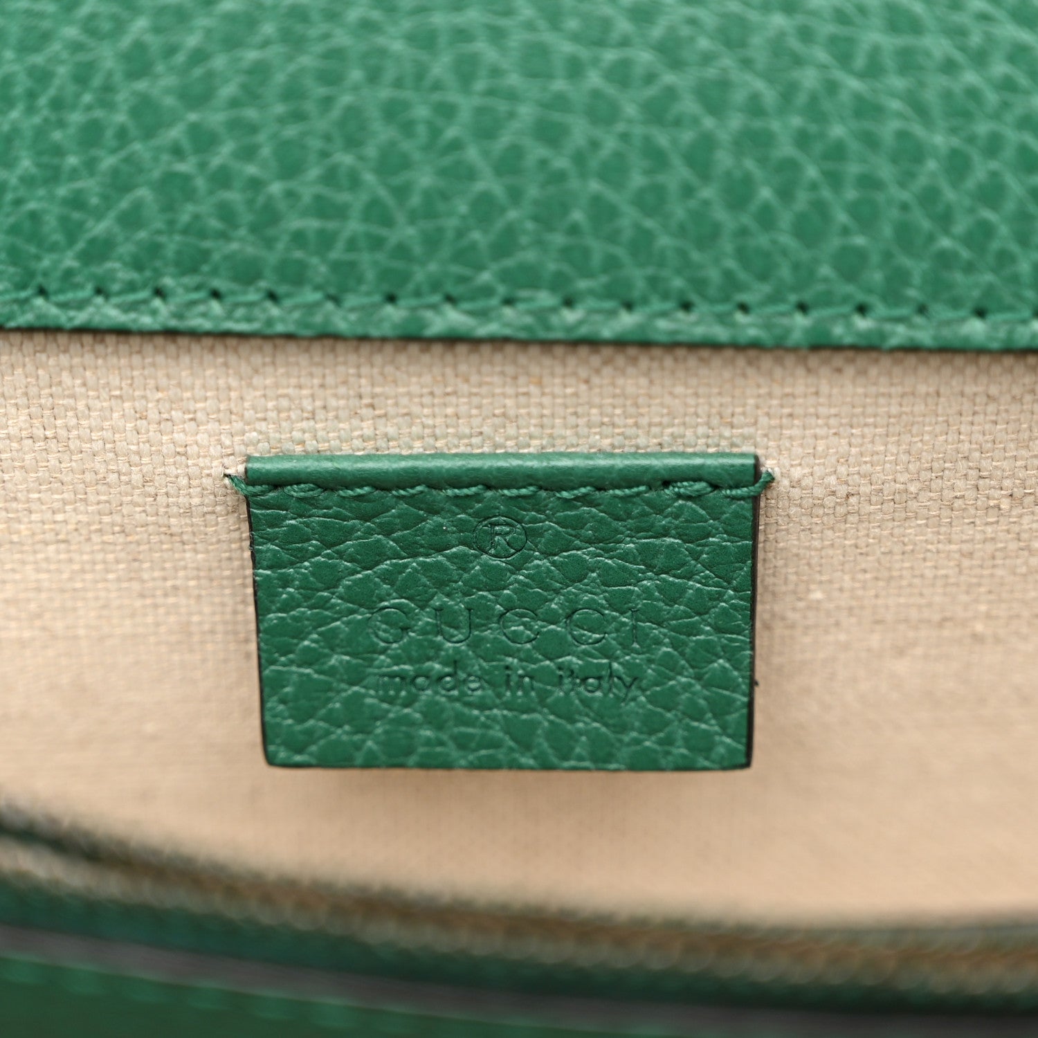 Gucci Pebbled Calfskin Small Dionysus Shoulder Bag Emerald 6 of 10