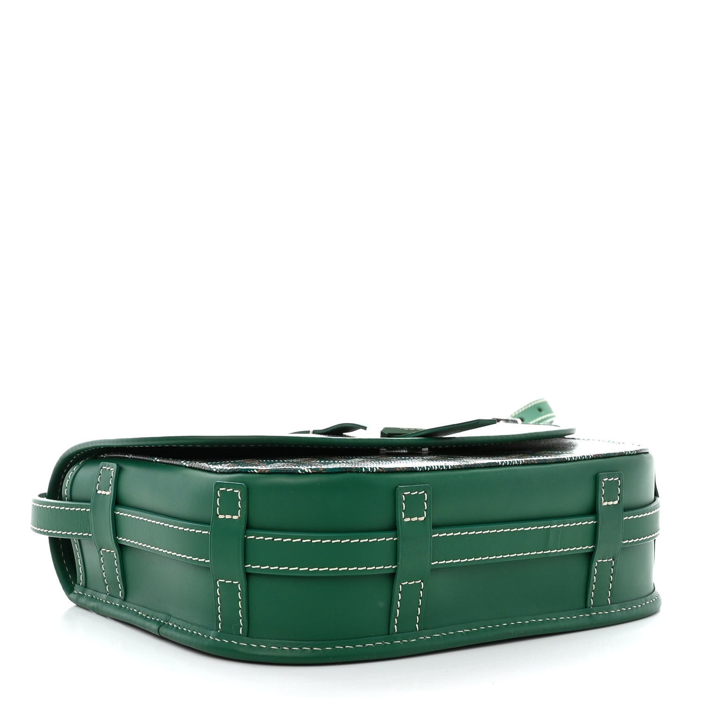 Goyardine Belvedere II PM Messenger Bag Green