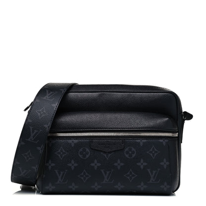 Louis Vuitton Taiga Monogram Eclipse Outdoor Messenger Black 1 of 9