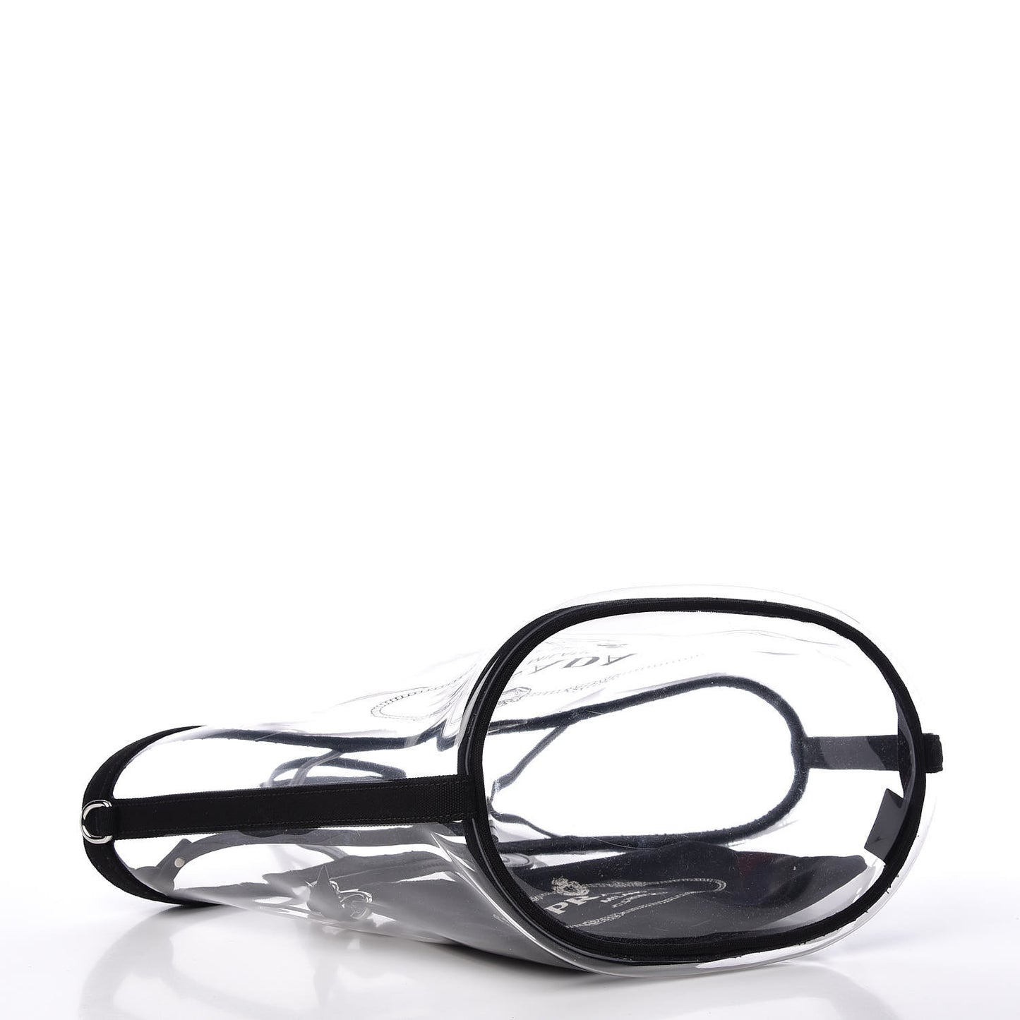 Plexiglass Canapa Shopper Tote Black