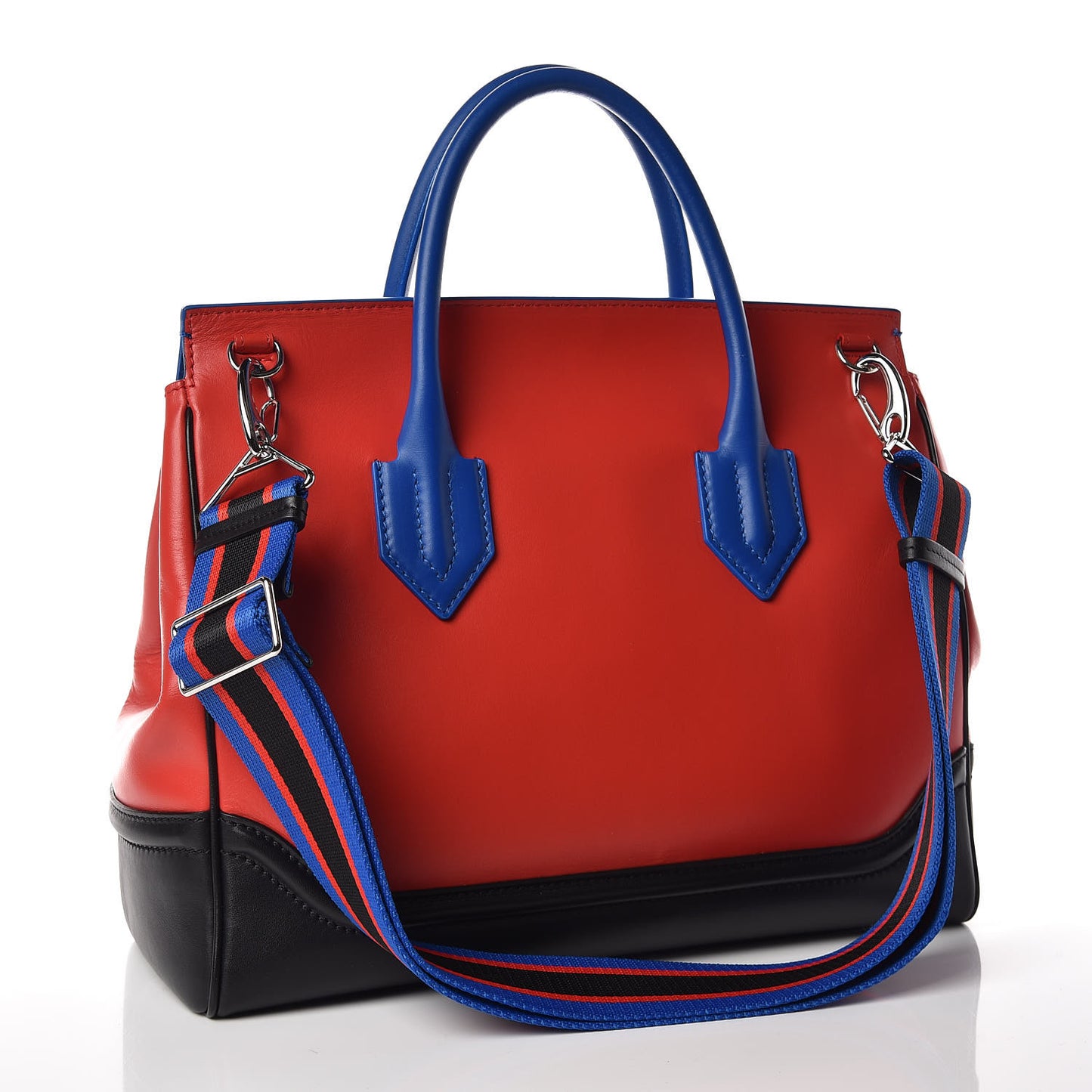 Vitello Palazzo Empire Bag Red Blue Black