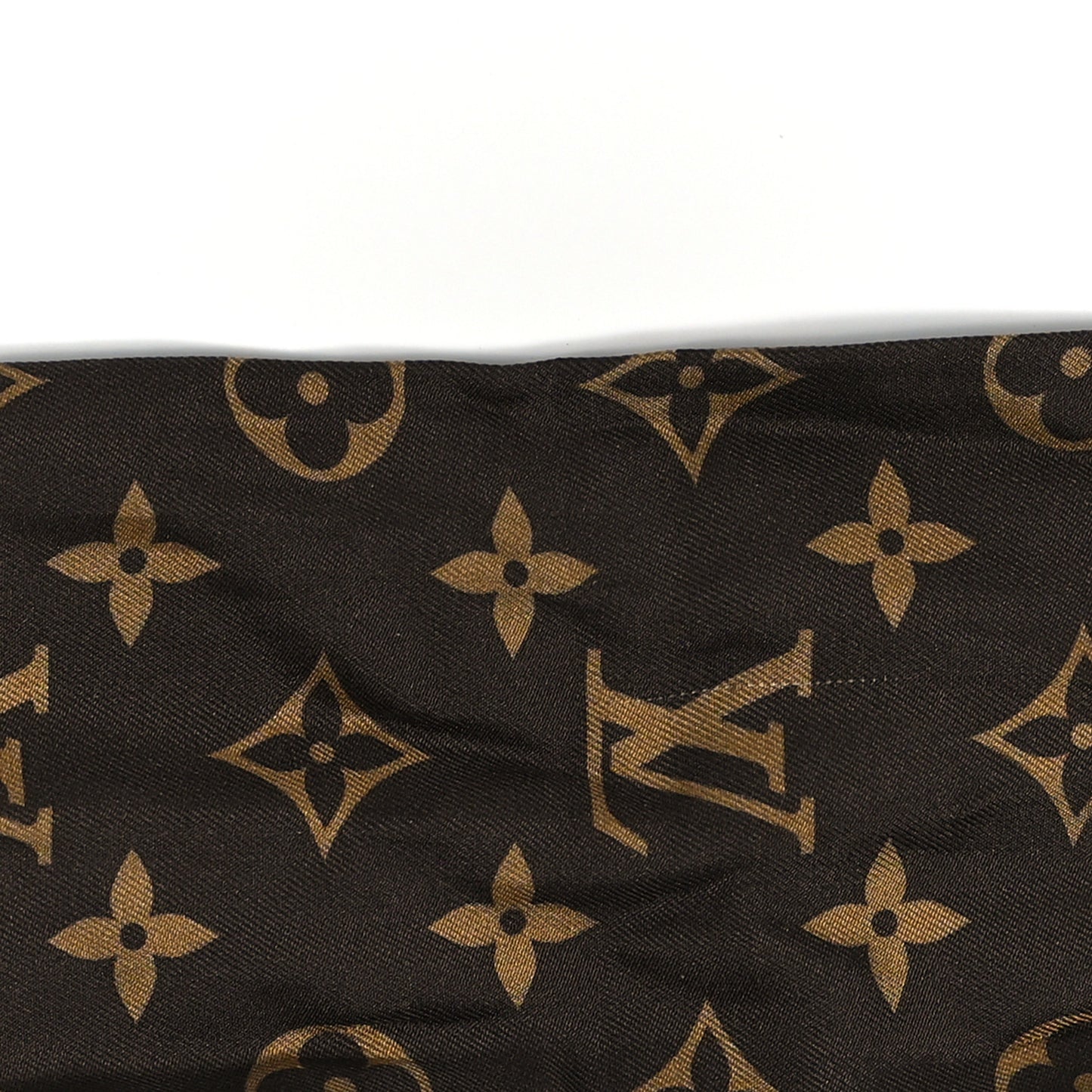 Silk Monogram Summer Trunks Bandeau Brown