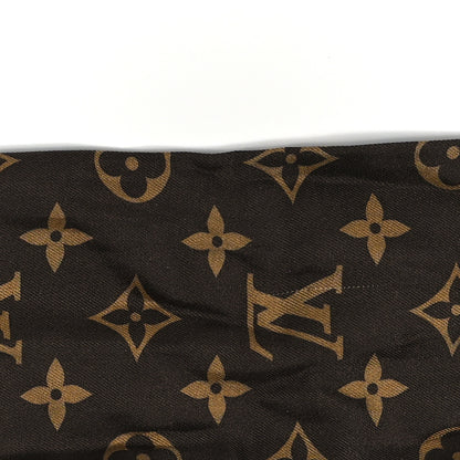 Louis Vuitton Silk Monogram Summer Trunks Bandeau Brown 5 of 5