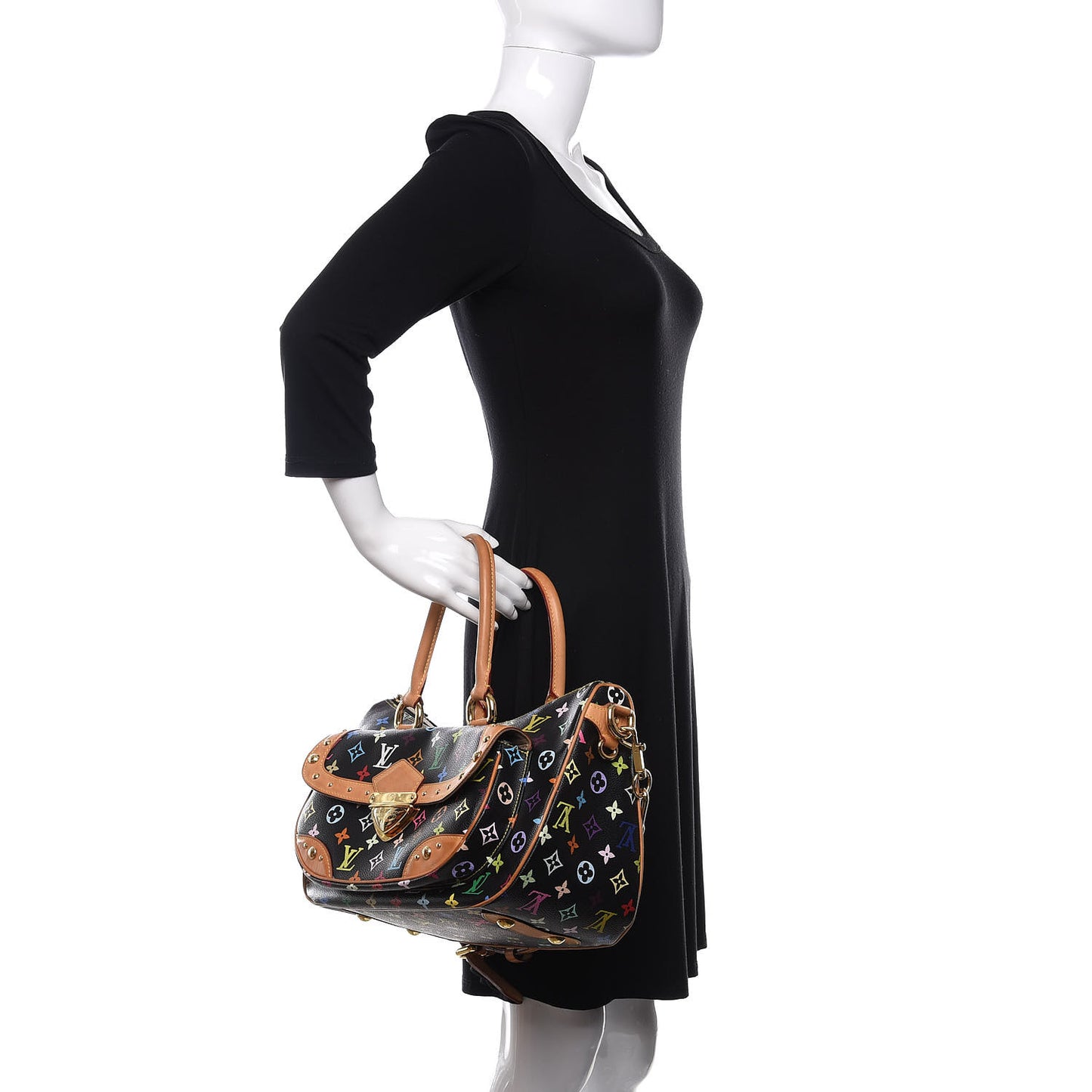 Monogram Multicolor Rita Black