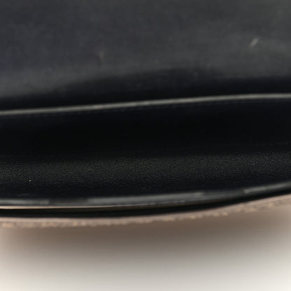 Hermes Evergrain Lizard Passant Long Wallet Black Ombre 6 of 7