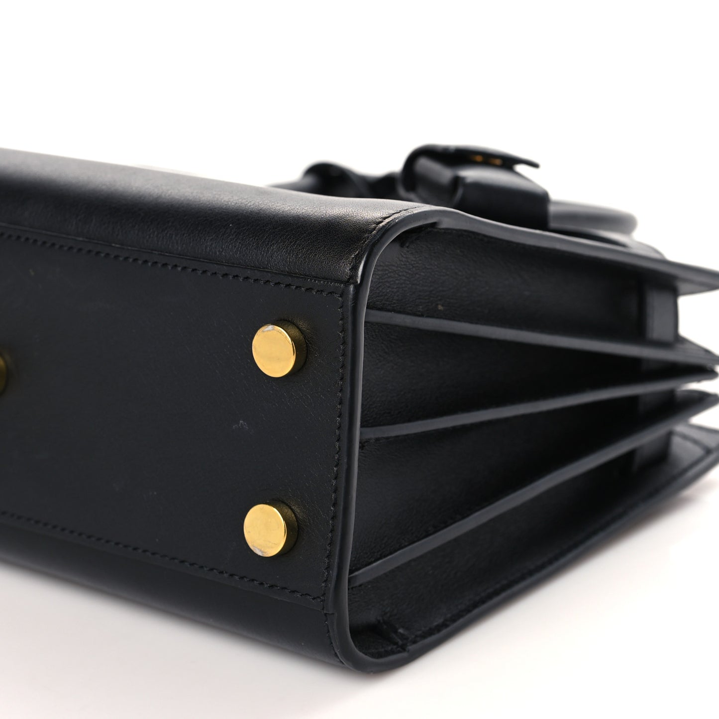 Calfskin Nano Sac De Jour Black